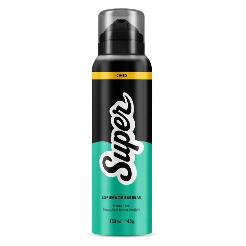 espuma de barbear cimed super 150ml