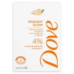 sabonete em barra dove radiant glow 135g