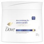 máscara de tratamento capilar dove reconstrução + aminoácido 320g