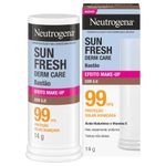 protetor solar neutrogena sun fresh derm care bastão efeito make-up fps 99 cor 5.0 14g