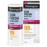 protetor solar neutrogena sun fresh derm care bastão efeito make-up fps 99 cor 6.0 14g