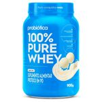 whey protein concentrado 100% pure whey probiótica sabor leite 900g