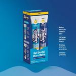 kit gel dental dia + noite cimed super 70g cada