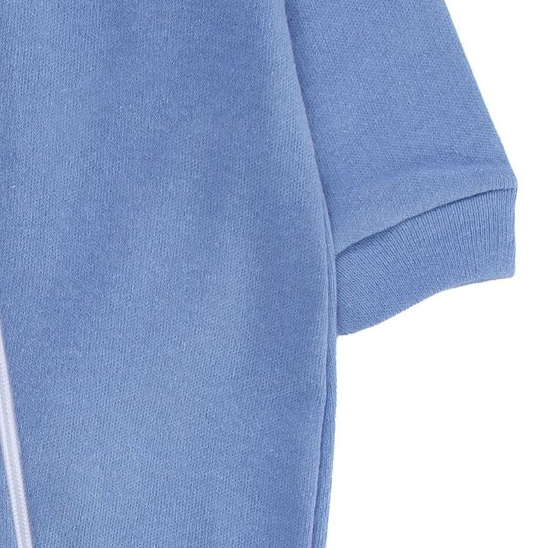 macacão longo rn klub kids azul jeans (mp)