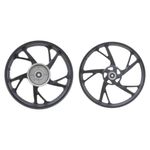 aro liga leve gear biz 125 2008 a 2024 disco 5 pontas pé de galinha preto (mp)