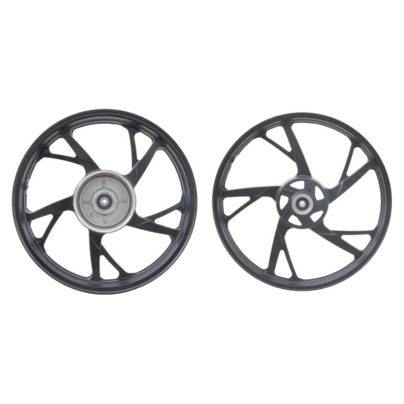 aro liga leve gear biz 125 2008 a 2024 disco 5 pontas pé de galinha preto (mp)