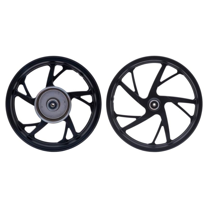 aro liga leve gear biz 125 2025 disco 5 pontas pé de galinha preto (mp)