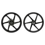 aro liga leve gear bros 125/150 2003 a 2015 esd disco 6 pontas preto (mp)