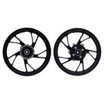 aro liga leve gear bros 125/150 2003 a 2015 ks tambor 5 pontas pé de galinha preto (mp)