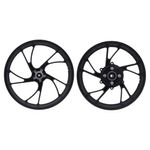 aro liga leve gear bros 150/160 2003 a 2024 esd disco 5 pontas pé de galinha preto (mp)