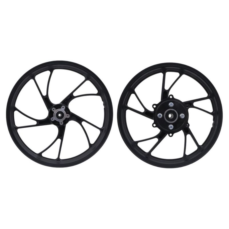 aro liga leve gear bros 150/160 2003 a 2024 esd disco 5 pontas pé de galinha preto (mp)