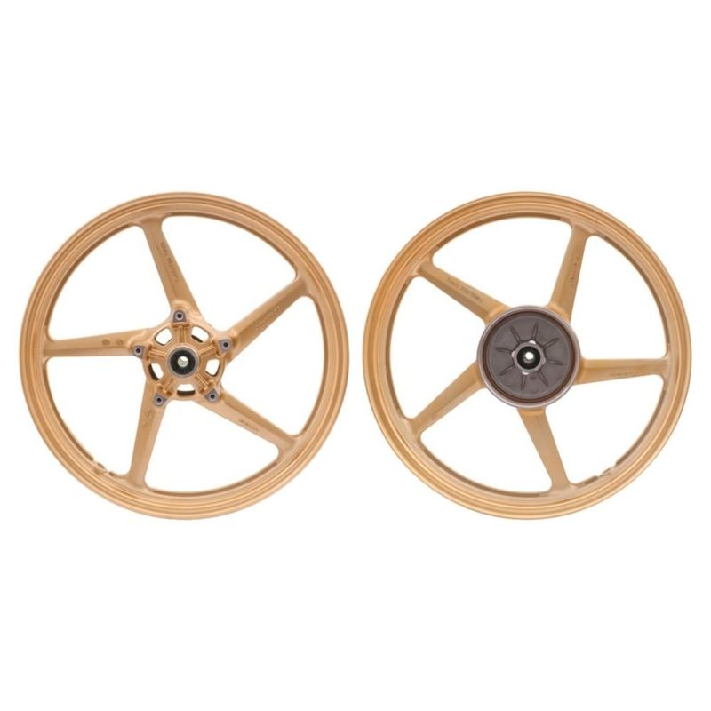 aro liga leve gear factor 150 2025 disco 5 pontas dourado (mp)