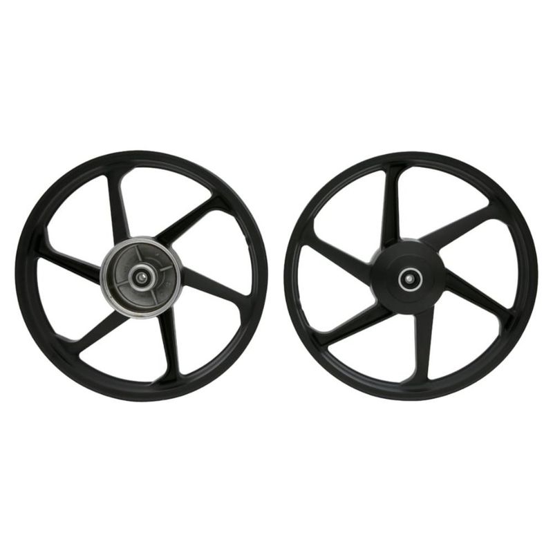 aro liga leve gear fan 125 2009 a 2024 ks tambor 6 pontas preto (mp)