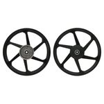 aro liga leve gear titan 125/150 2009 a 2013 ks tambor 6 pontas preto (mp)