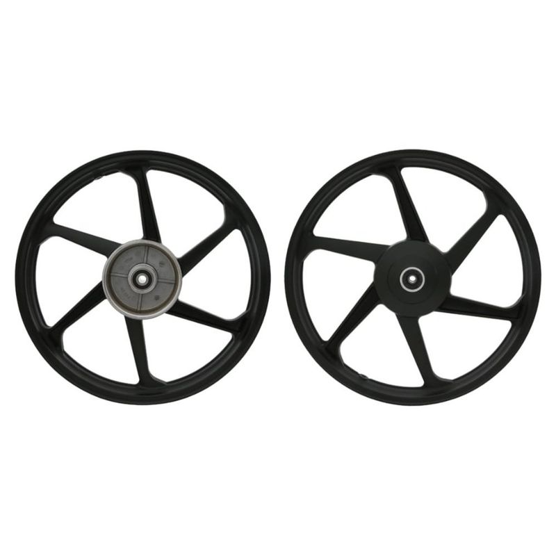 aro liga leve gear titan 125/150 2009 a 2013 ks tambor 6 pontas preto (mp)