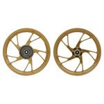 aro liga leve gear titan 150 2004 a 2013 esd disco 5 pontas pé de galinha dourado (mp)