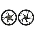 aro liga leve gear titan 150 2004 a 2013 esd disco 5 pontas pé de galinha preto (mp)