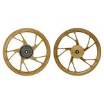 aro liga leve gear titan 150 2004 a 2013 ks tambor 5 pontas pé de galinha dourado (mp)