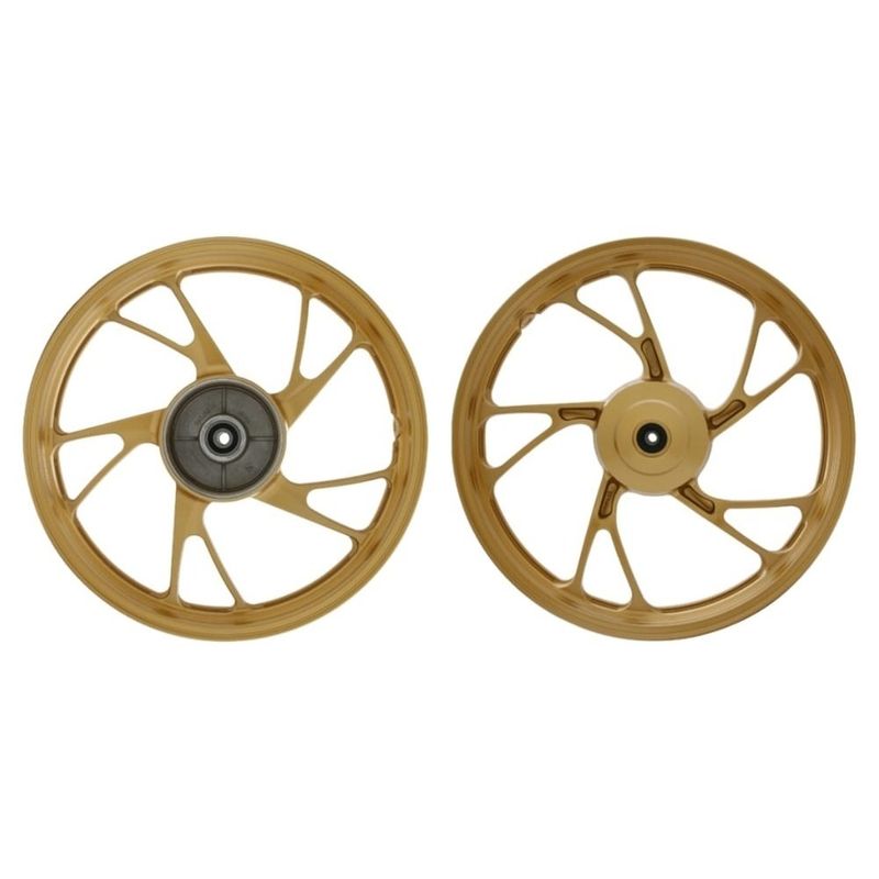 aro liga leve gear titan 150 2004 a 2013 ks tambor 5 pontas pé de galinha dourado (mp)
