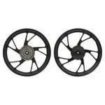 aro liga leve gear titan 150 2004 a 2013 ks tambor 5 pontas pé de galinha preto (mp)