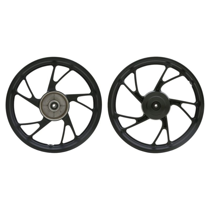 aro liga leve gear titan 150 2004 a 2013 ks tambor 5 pontas pé de galinha preto (mp)