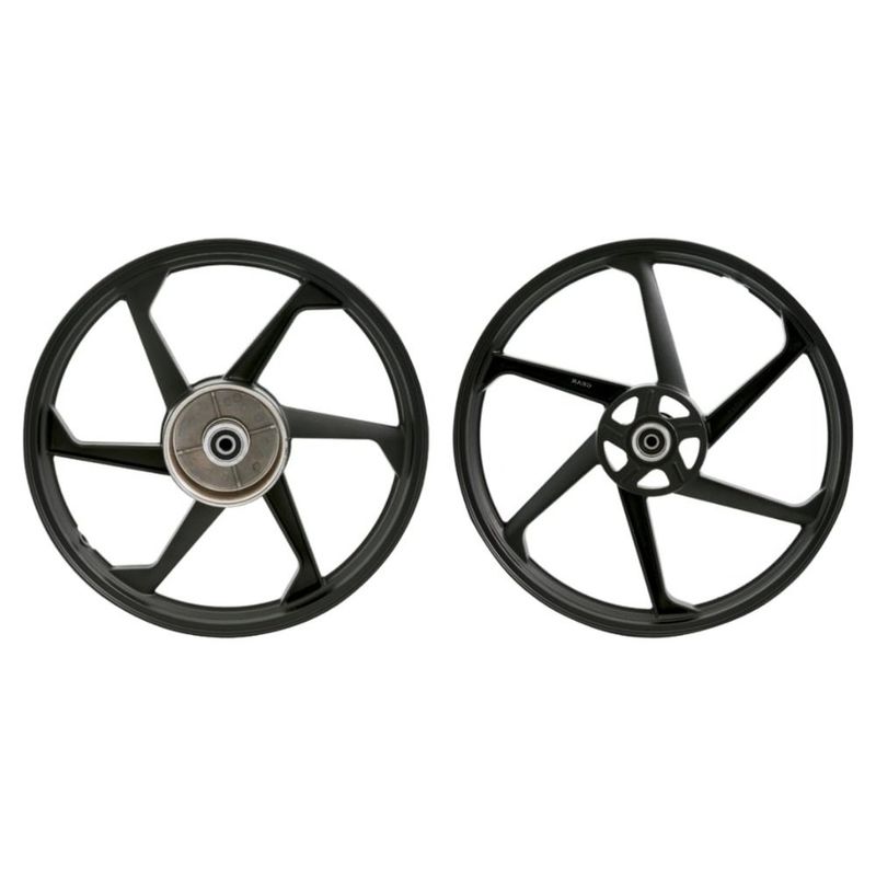 aro liga leve gear titan 150 2014 a 2015 start esd disco 6 pontas preto (mp)