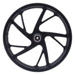 aro liga leve dianteiro gear biz 125 2025 disco 5 pontas pé de galinha preto (mp)
