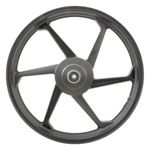 aro liga leve dianteiro gear bros 125/150 2003 a 2015 ks tambor 6 pontas preto (mp)