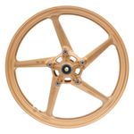 aro liga leve dianteiro gear factor 125 2025 disco 5 pontas dourado (mp)