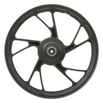 aro liga leve dianteiro gear titan 150 2004 a 2013 ks tambor 5 pontas pé de galinha preto (mp)