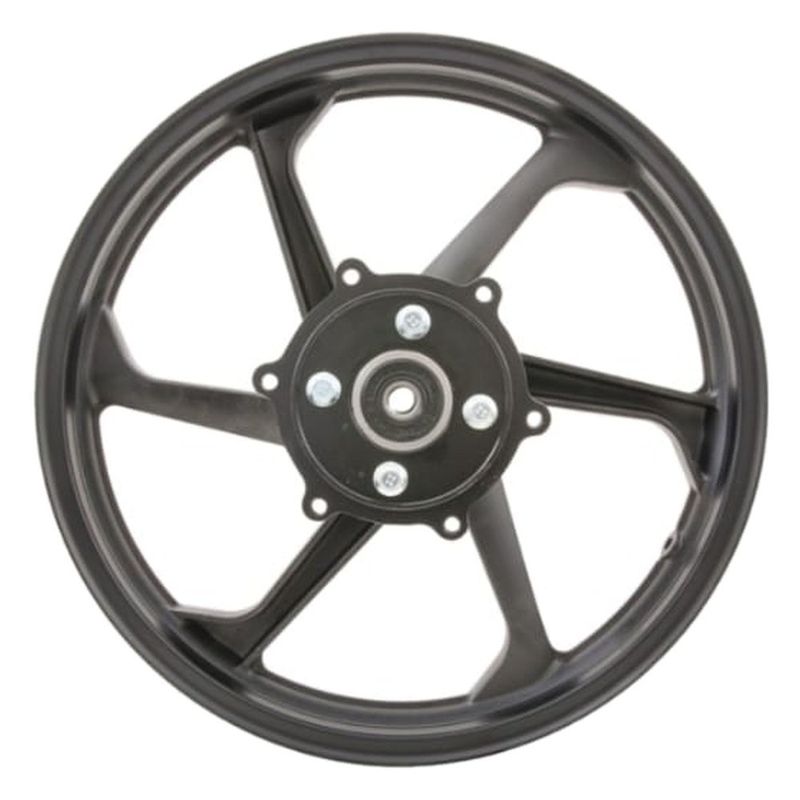 aro liga leve traseiro gear bros 125/150 2003 a 2024 ks tambor 6 pontas preto (mp)