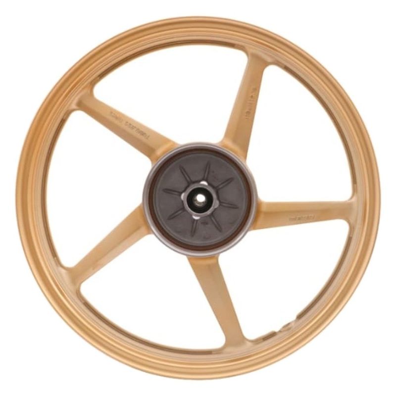 aro liga leve traseiro gear factor 125 2025 tambor 5 pontas dourado (mp)