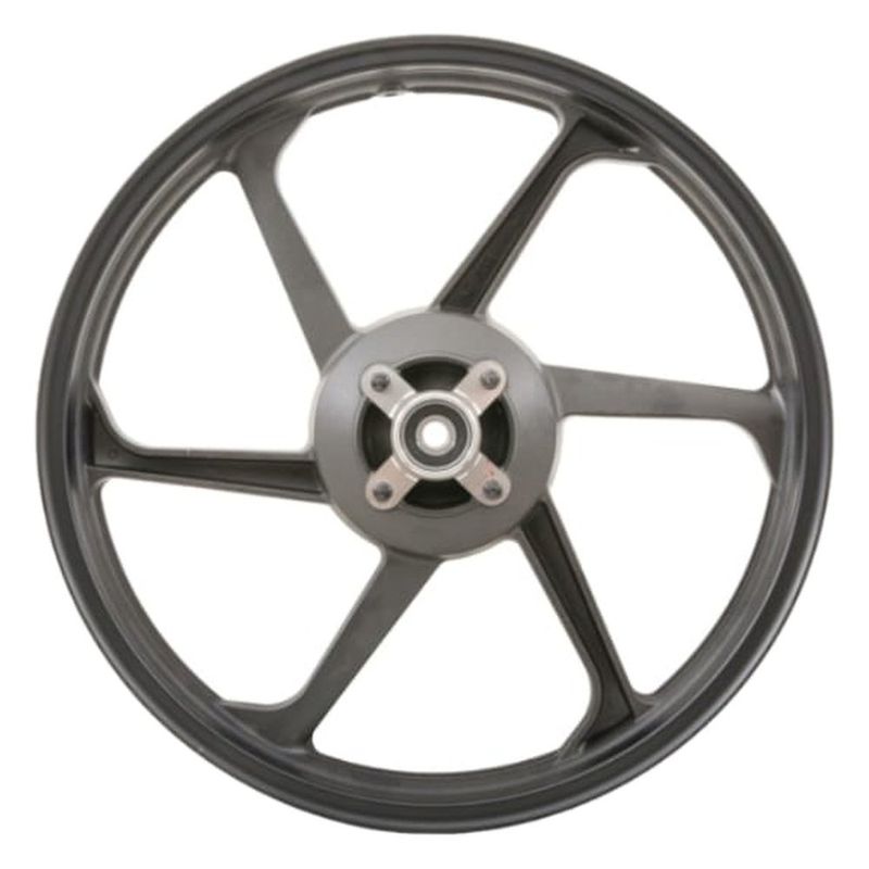 aro liga leve traseiro gear fan 125 2009 a 2024 ks tambor 6 pontas preto (mp)