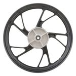 aro liga leve traseiro gear titan 150 2004 a 2013 esd disco 5 pontas pé de galinha preto (mp)