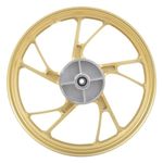 aro liga leve traseiro gear titan 150 2004 a 2013 ks tambor 5 pontas pé de galinha dourado (mp)