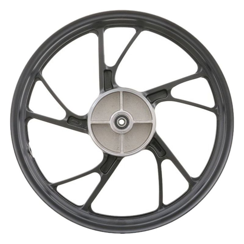 aro liga leve traseiro gear titan 150 2004 a 2013 ks tambor 5 pontas pé de galinha preto (mp)