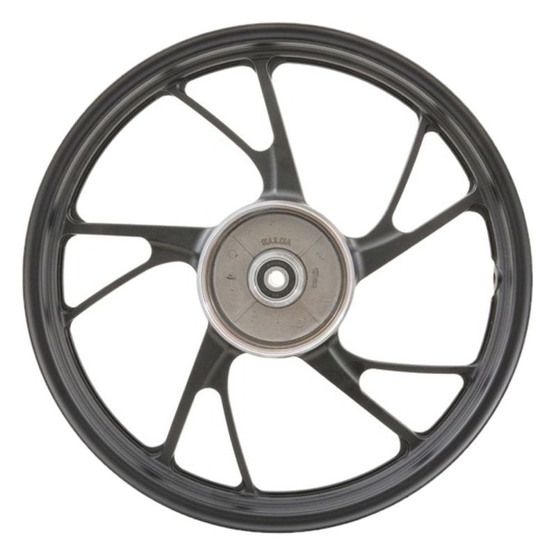 aro liga leve traseiro gear titan 160 2016 a 2025 esd disco 5 pontas pé de galinha preto (mp)