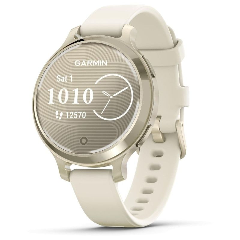 relógio inteligente garmin vivoactive 6 tela amoled 1,2" branco (mp)