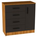 cômoda delicatto lille 91x91x42cm (mp)