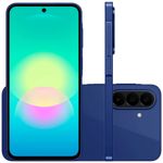 smartphone samsung galaxy a27 5g 128gb 6gb ram câmera tripla de 50mp snapdragon 6 gen 3 5.000mah azul