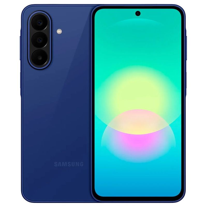 smartphone samsung galaxy a27 5g 128gb 6gb ram câmera tripla de 50mp snapdragon 6 gen 3 5.000mah azul