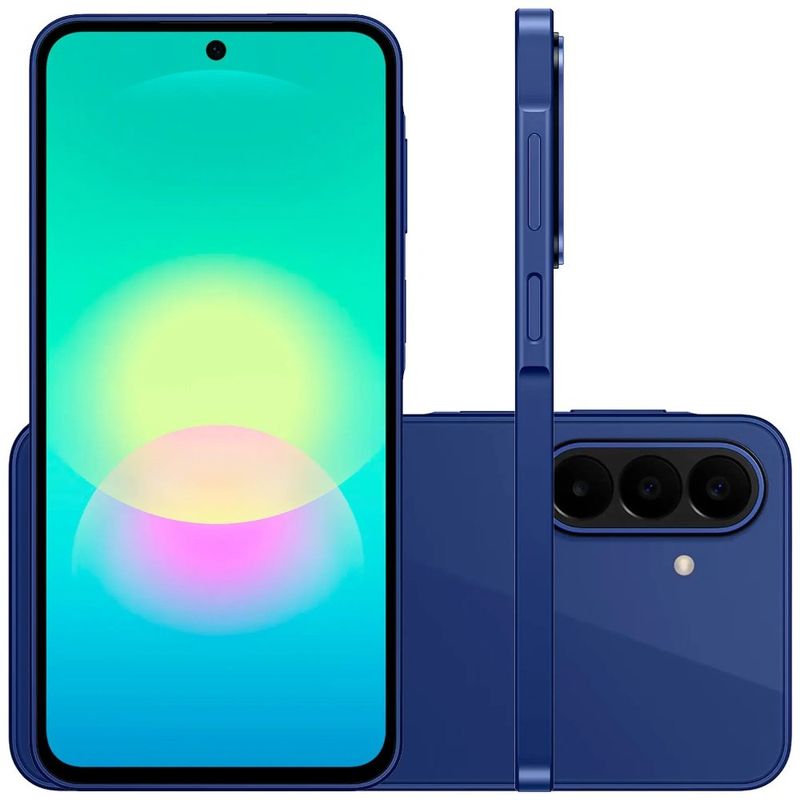 smartphone samsung galaxy a27 5g 256gb 8gb ram câmera tripla de 50mp snapdragon 6 gen 3 5.000mah azul