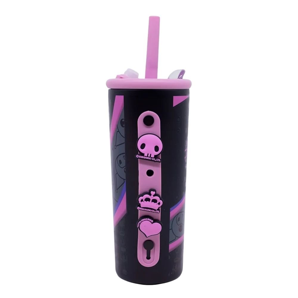 Copo Charms Zonacriativa Kuromi Tattoo 600ml 10026927 (MP)
