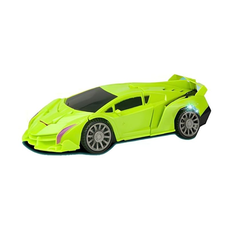 carro com controle remoto wellkids transforma robô sortido 11755 (mp)