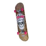 skate infantil wellkids colorido 77x20cm 10065 (mp)