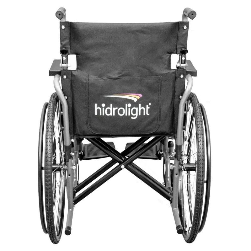 cadeira de rodas hidrolight basic ac01 até 125kg 46cm (mp)