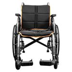 cadeira de rodas hidrolight premium max al12 em alumínio até 125kg 46cm (mp)