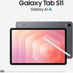 tablet samsung galaxy tabs11 256gb cinza tela 11" 12gb ram