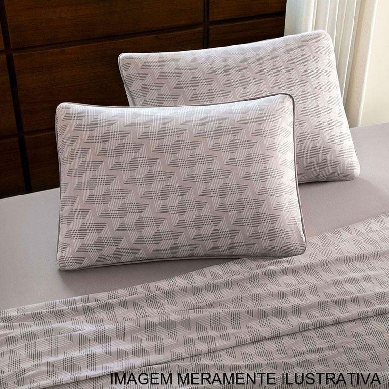 jogo de cama king 4 peças altenburg escala 100% algodão (mp)