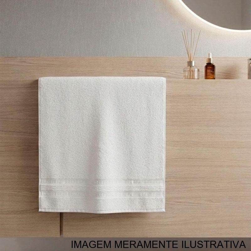 toalha banho casa in meg branco 66x130cm (mp)